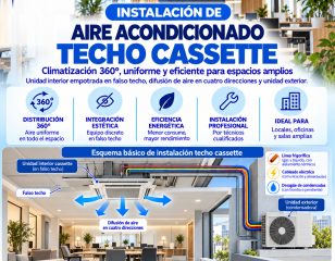 Instalación de cassette